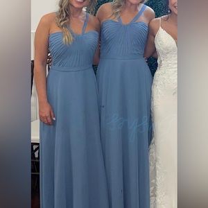 Kennedy Blue Slate Bridesmaid Dress